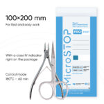 Microstop Pro-Zori Kese Za Sterilizaciju Sa Indikatorom Klase 4 100×200mm, 100kom.