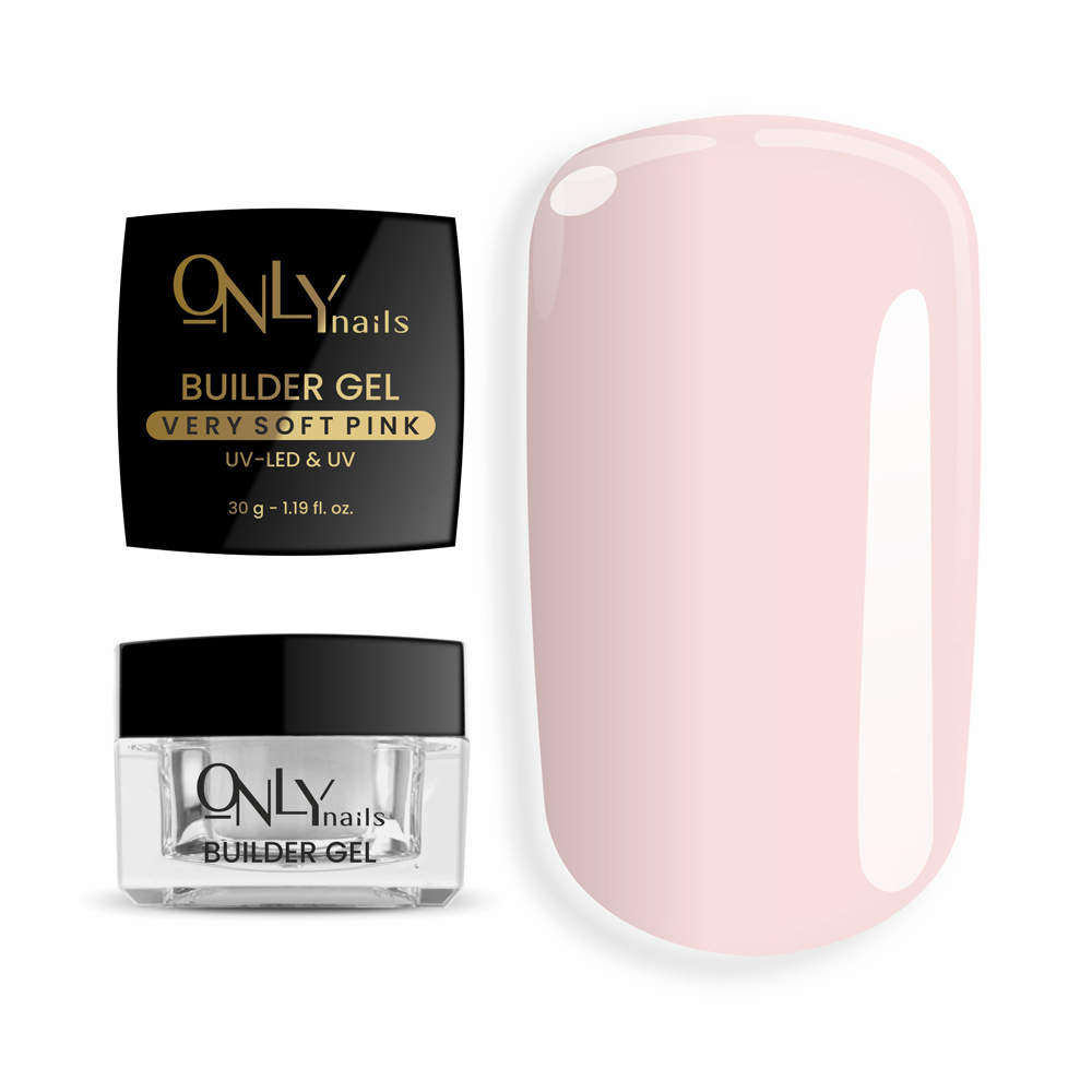 only_nails_builder_gel_very_soft_pink Only Camouflage Gel Very Soft Pink 30gr - Image 1