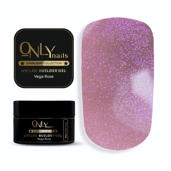 Only Nails Starlight Gel Vega Rose 20g